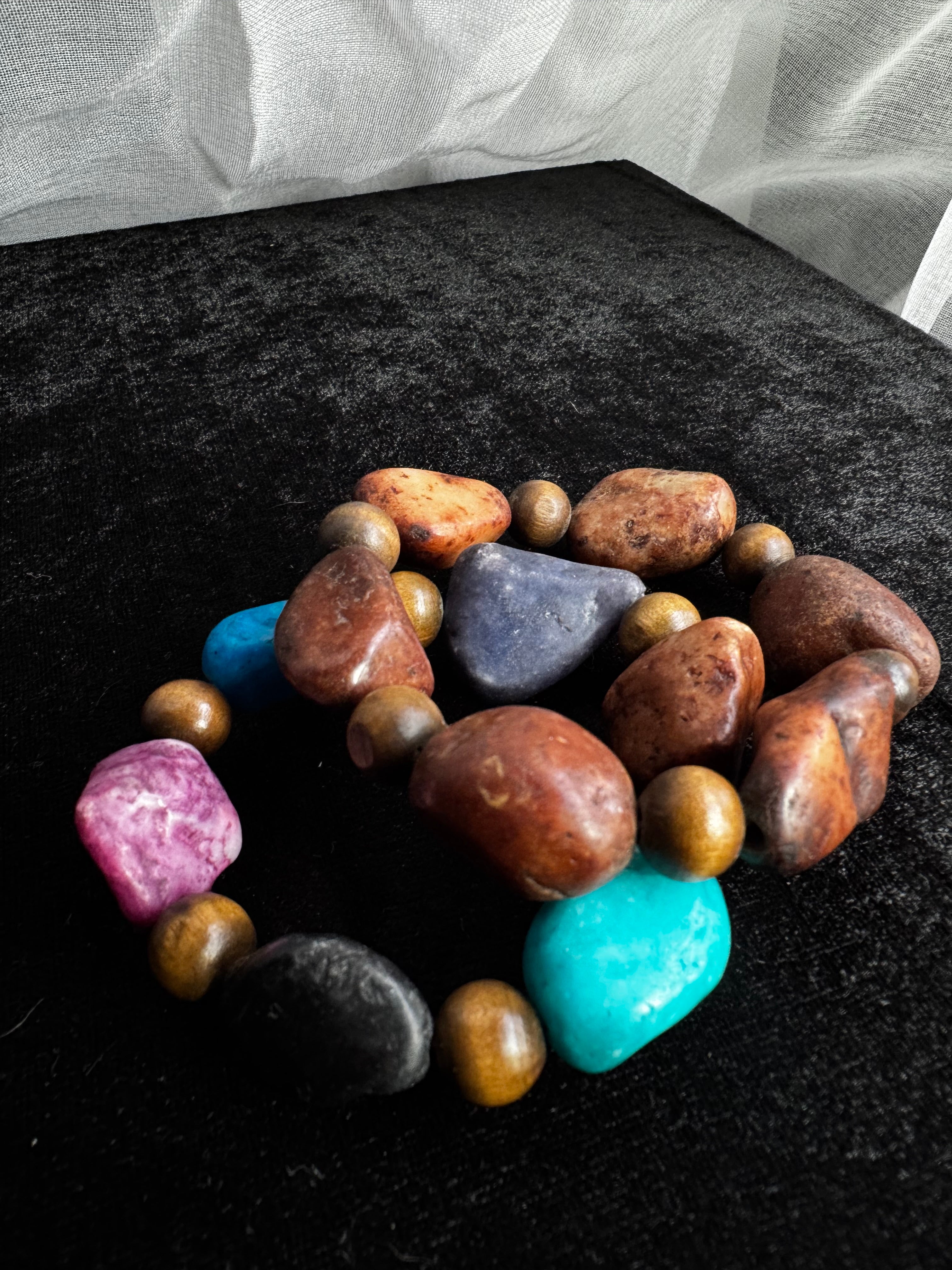 Natural Earth Stones Bracelet