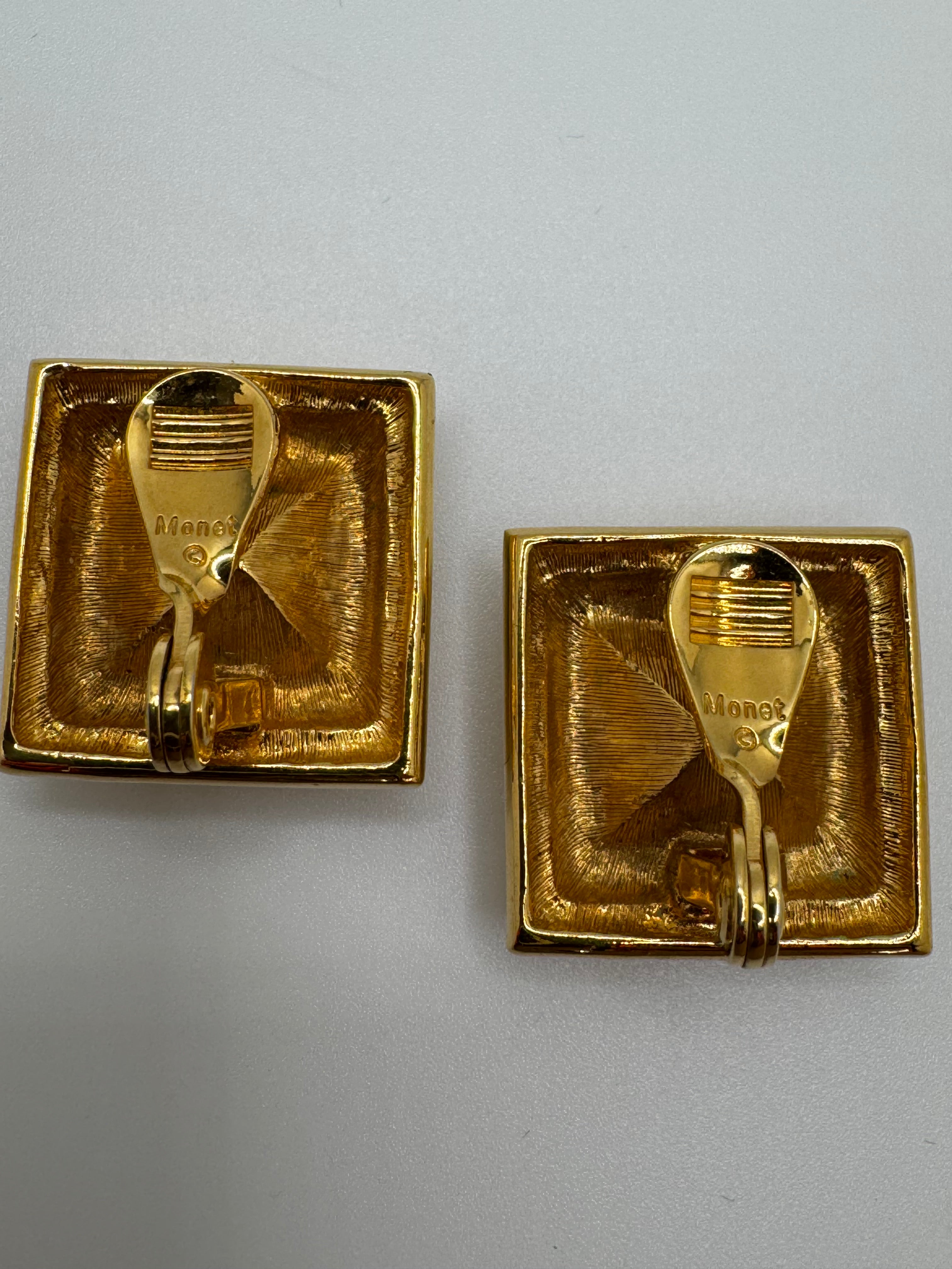 Monet Celeste Clip-On Earrings
