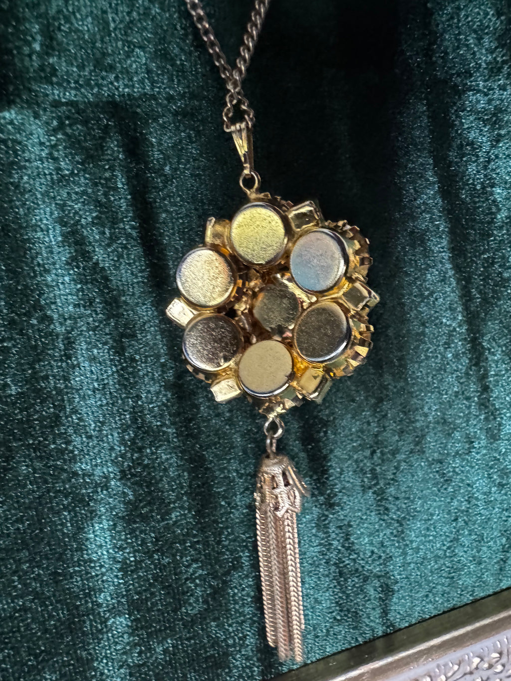 Verdant Reverie Tassel Necklace