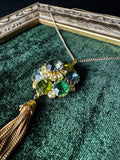 Verdant Reverie Tassel Necklace