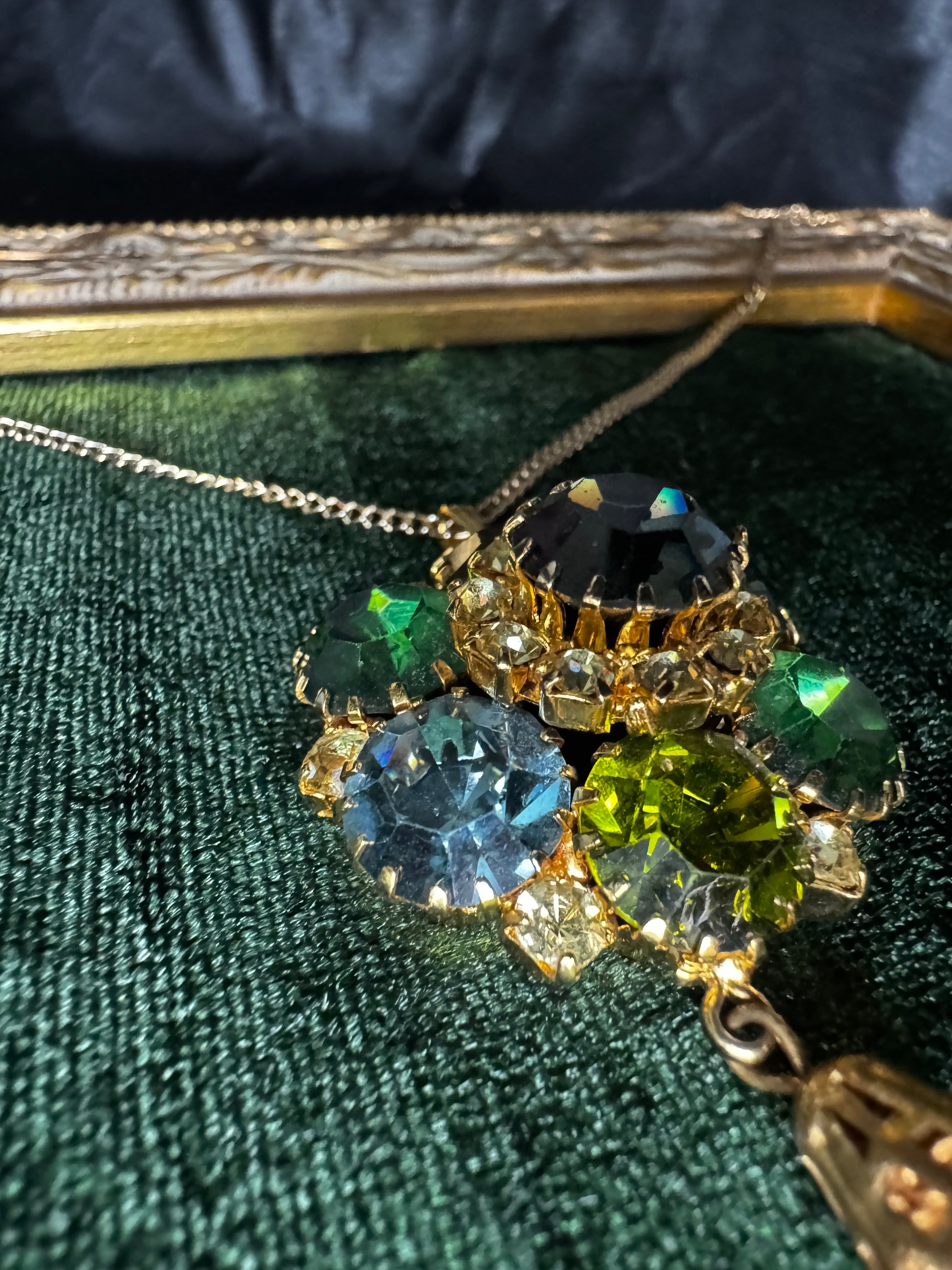 Verdant Reverie Tassel Necklace
