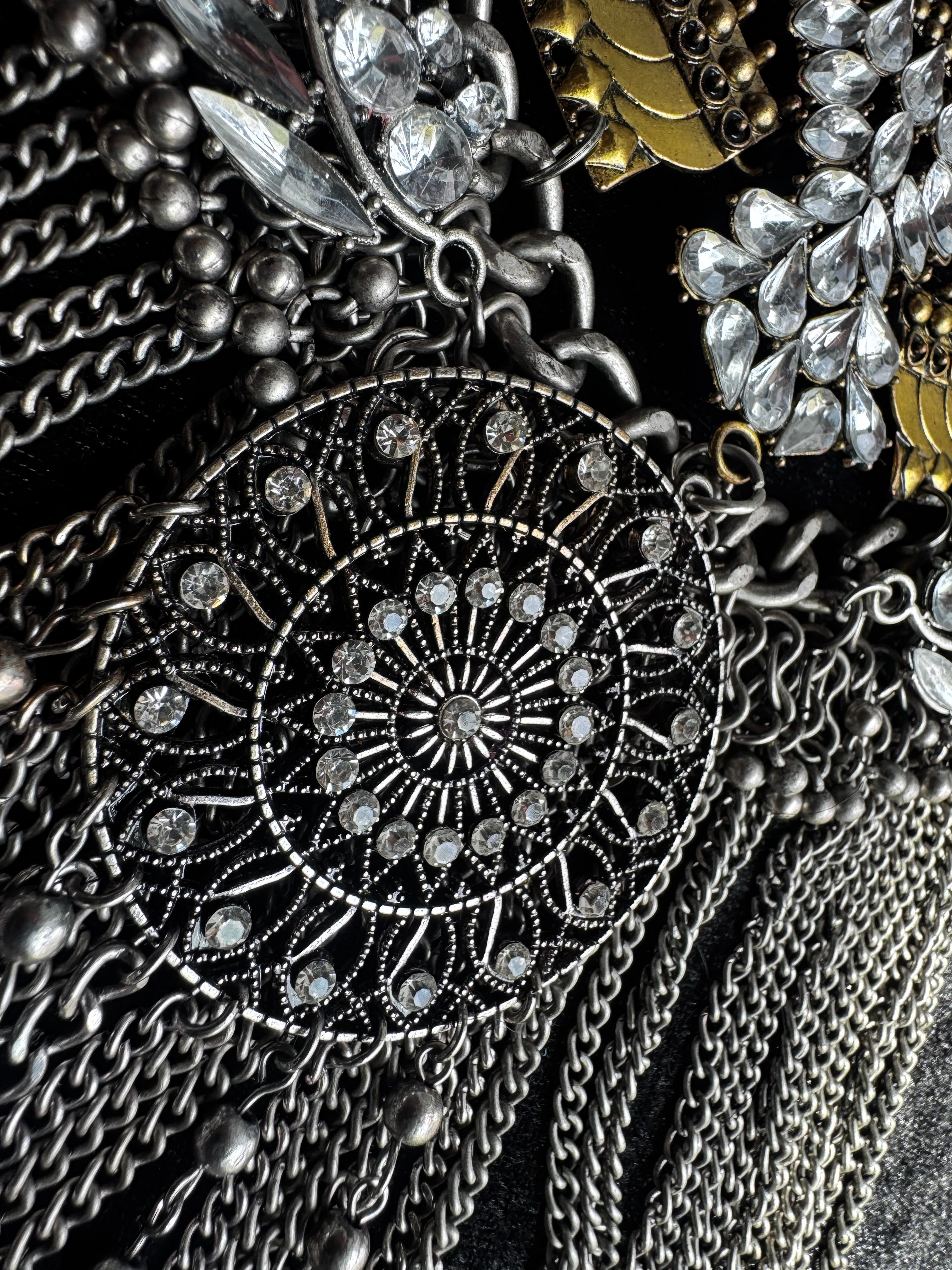 The Oracle Fringe Statement Necklace