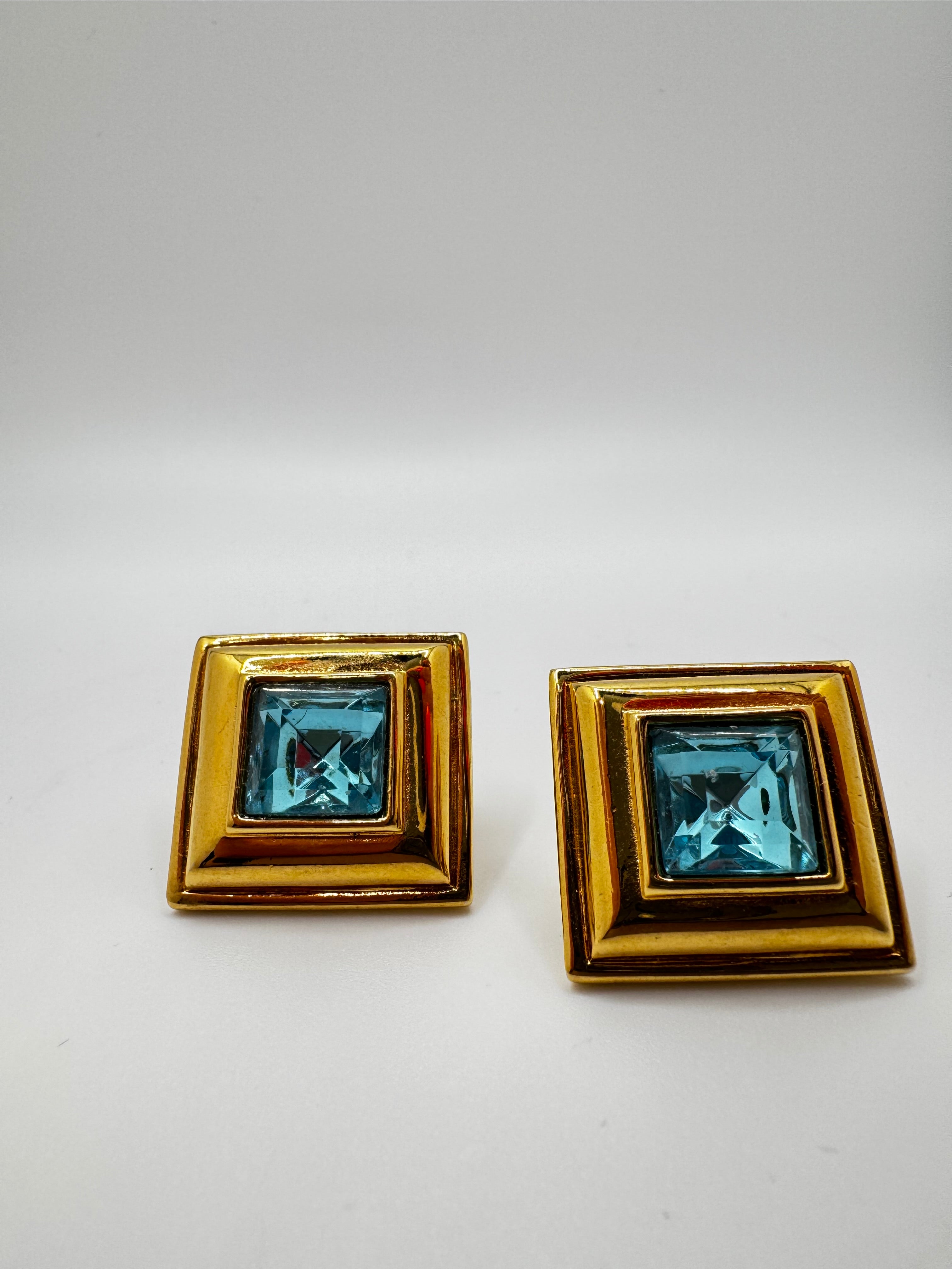 Monet Celeste Clip-On Earrings