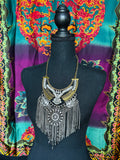 The Oracle Fringe Statement Necklace
