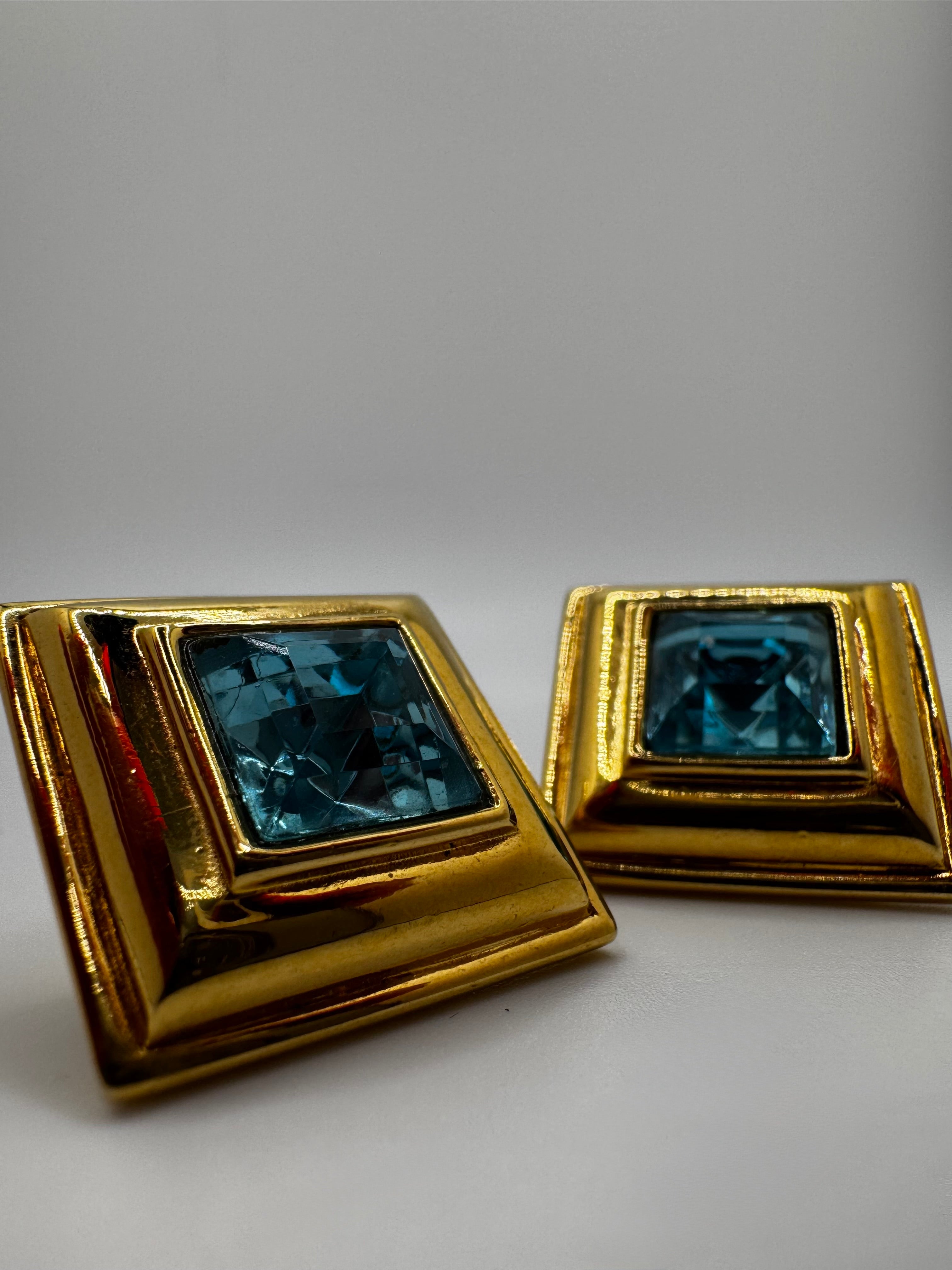 Monet Celeste Clip-On Earrings