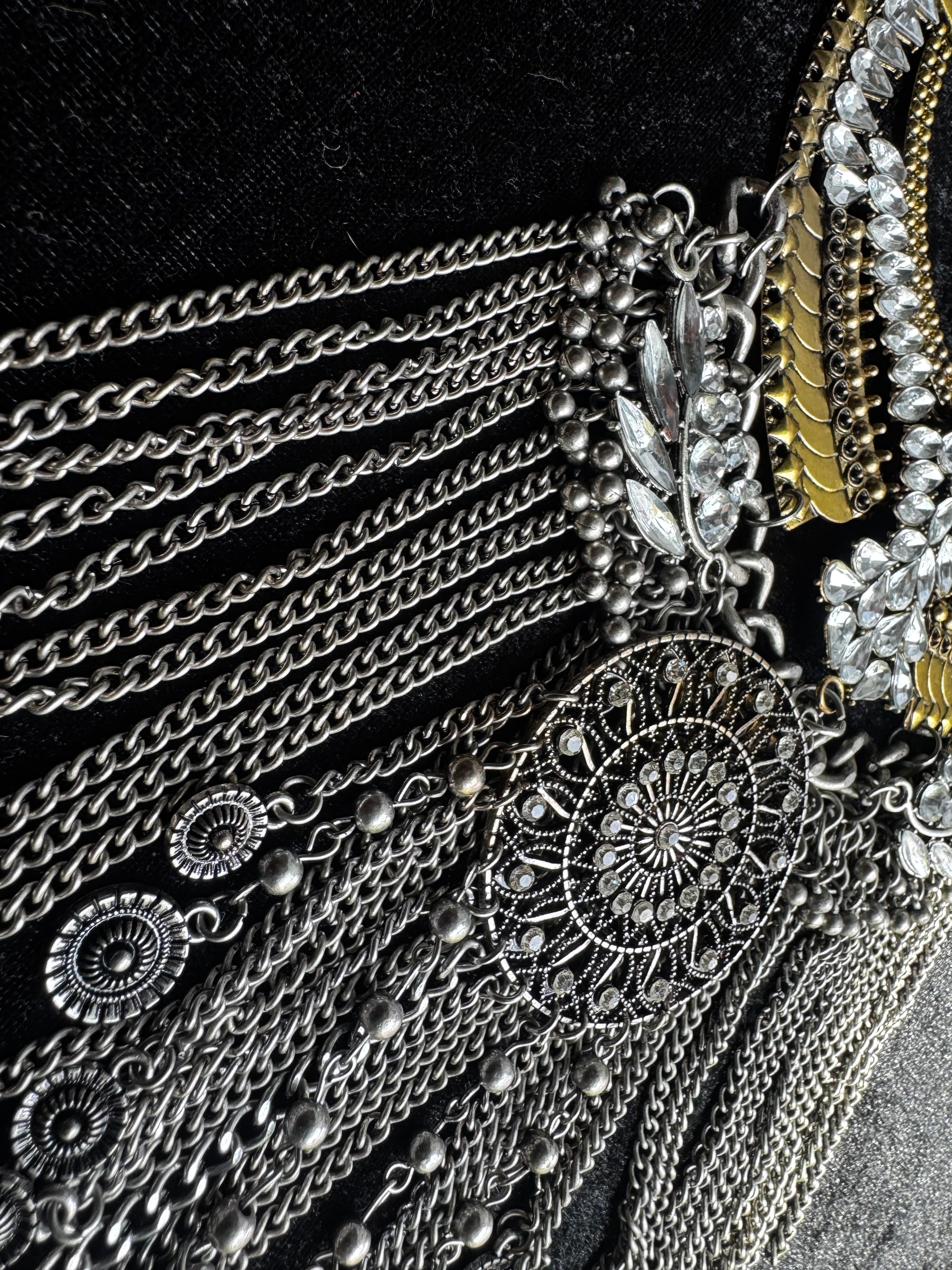 The Oracle Fringe Statement Necklace