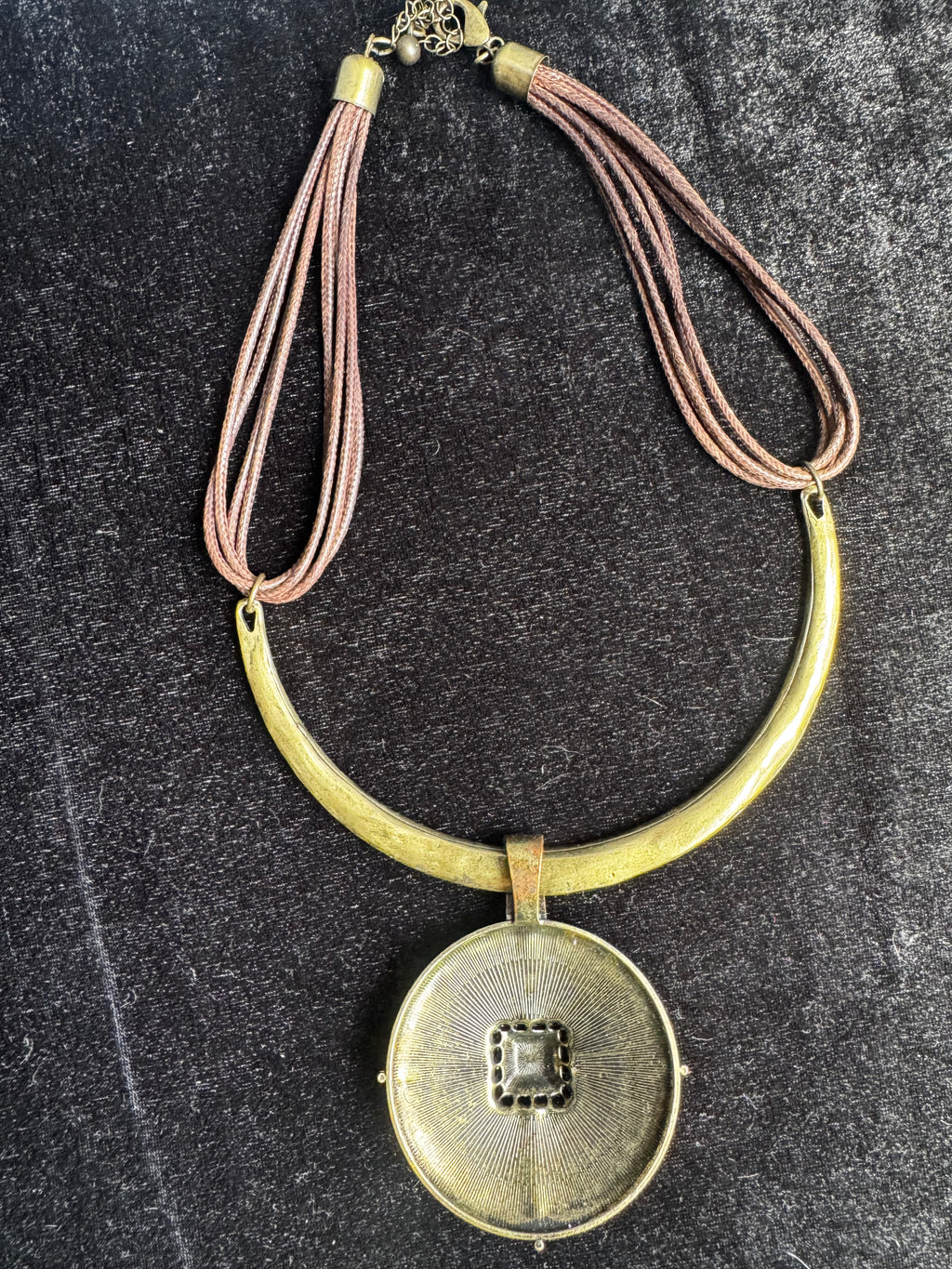 Mystic Medallion Statement Necklace